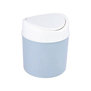 Контейнер для мусора Полимербыт Breeze 4339016 голубой 1 л