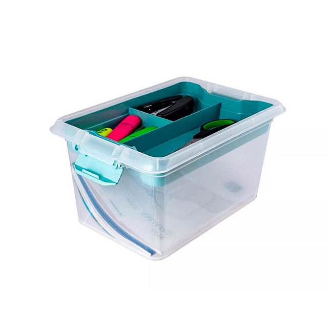 Контейнер для хранения Полимербыт Smartbox 4348601 с вкладышем 10 л