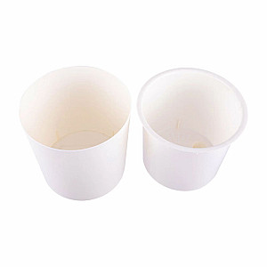 Горшок для цветов Forma Genius с дренажной вставкой молочный 12.2 л