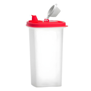 Емкость для масла Полимербыт 4378917 вишня 0.75 л