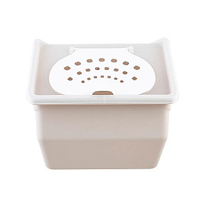 Контейнер для овощей Полимербыт 4382119 бежевый 11.2 л