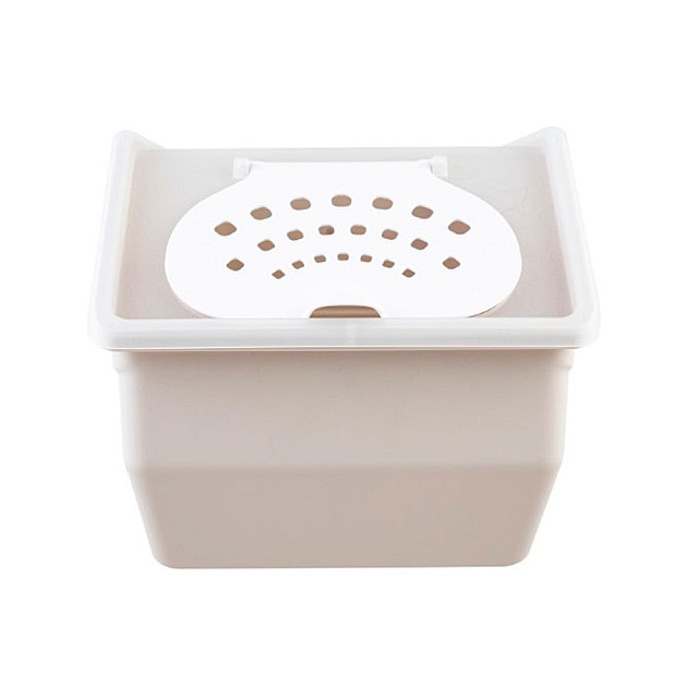 Контейнер для овощей Полимербыт 4382119 бежевый 11.2 л