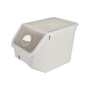 Контейнер для овощей Полимербыт 4382419 бежевый 14 л