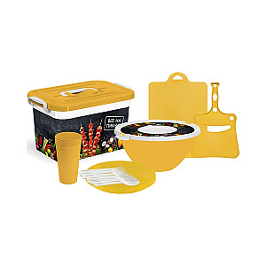 Набор для пикника Полимербыт Все на пикник на 4 персоны 20 предметов