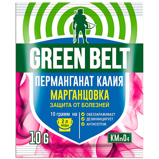 Перманганат калия Марганцовка Green Belt 10 г