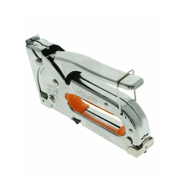Степлер мебельный Sturm 1071-01-04 металлический скобы тип 53 4-8 мм