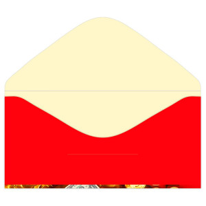 Конверт для денег Мир поздравлений 410 без надписи 7.0000517