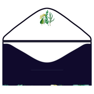 Конверт для денег ГК Горчаков 445 Без надписи Цветы 7.0000253