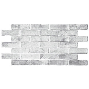 Панель ПВХ Grace Кирпич старый серый 1020*495 мм