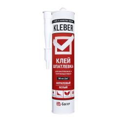 Клей-шпатлевка Де-багет Kleber монтажный для декора