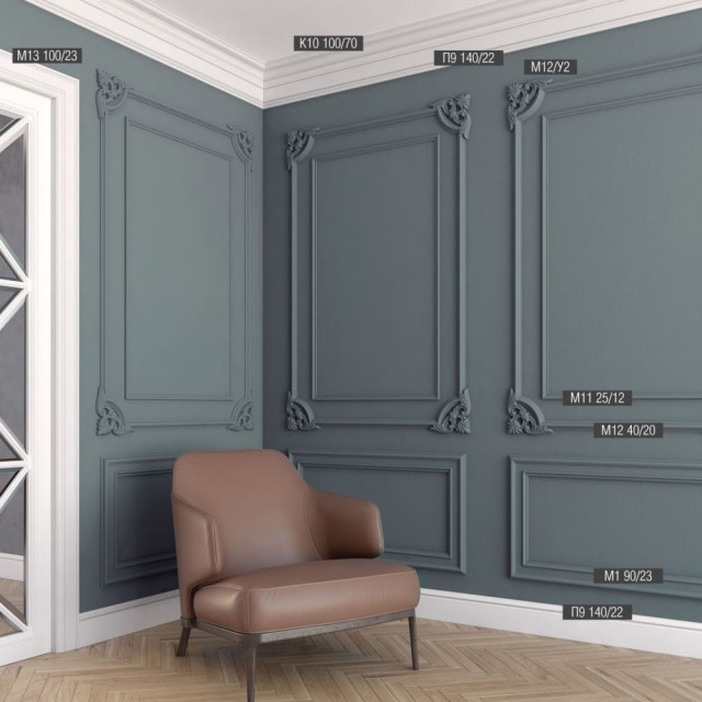 Молдинг Bello Deco XPS M 11 25*12 мм Молдинг Bello Deco XPS M 11 25*12 мм
