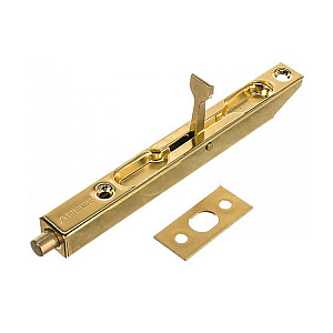 Шпингалет торцевой Apecs FB-01-140-G золото