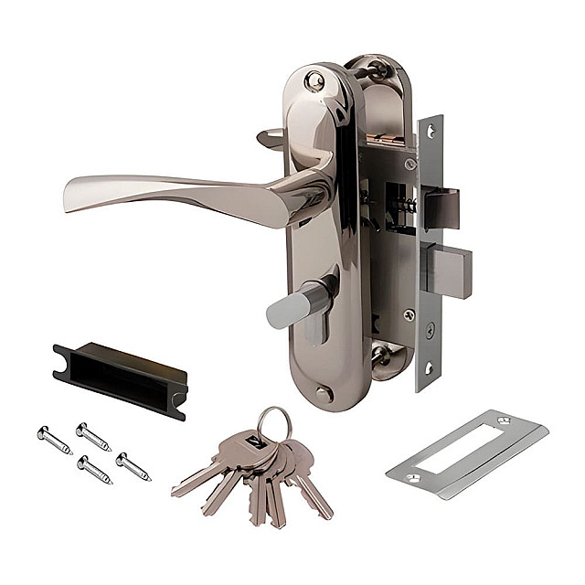 Замок врезной Avers 0823/60-C-NI