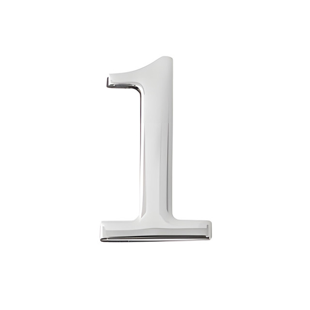 Цифра дверная Apecs DN-01-1-Z-CR