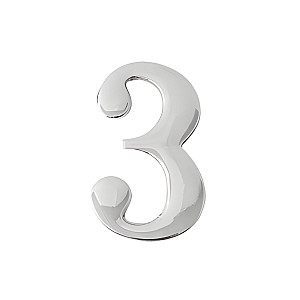 Цифра дверная Apecs DN-01-3-Z-CR