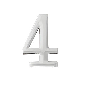 Цифра дверная Apecs DN-01-4-Z-CR