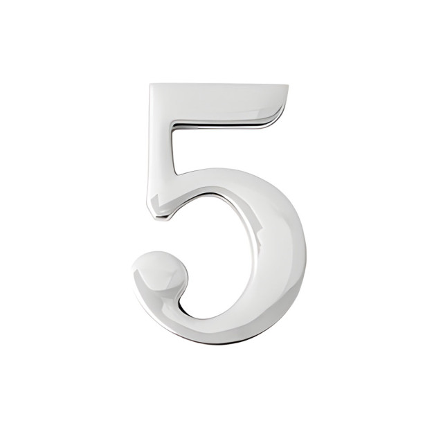 Цифра дверная Apecs DN-01-5-Z-CR