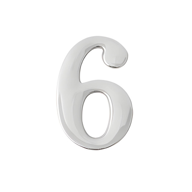 Цифра дверная Apecs DN-01-6-Z-CR