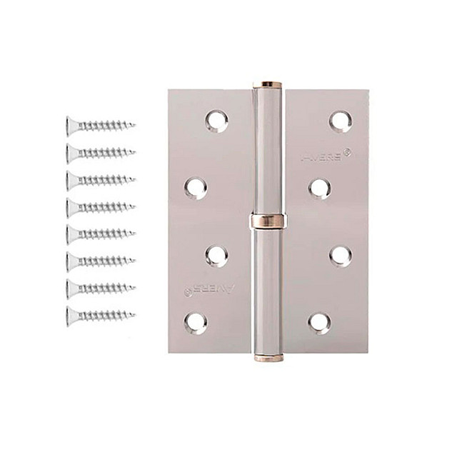 Петля врезная Avers 100*75*2.5-B-CR-L 2 шт