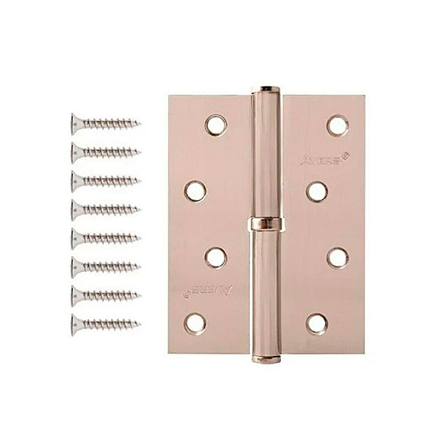 Петля врезная Avers 100*75*2.5-B-NIS-L 00030708 2 шт