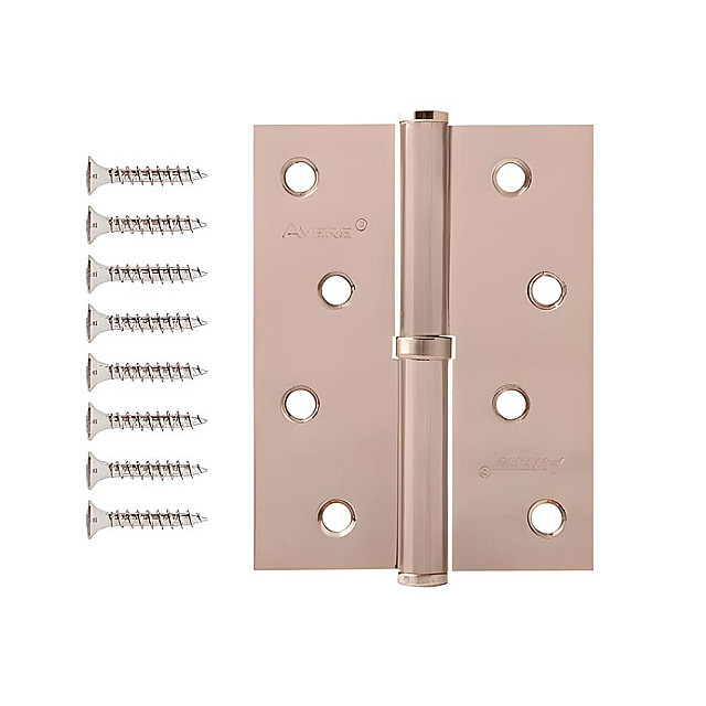 Петля врезная Avers 00030709 100*75*2.5-B-NIS-R 2 шт