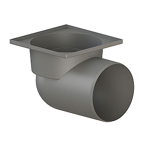 Трап Татполимер ТП-105.110-150HSMs ПП 110 горизонтальный 150*150 мм сухой затвор