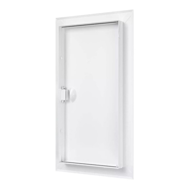 Люк-дверца ревизионная Era ЛТ2040Мп/э 200х400мм с фланцем металлическая