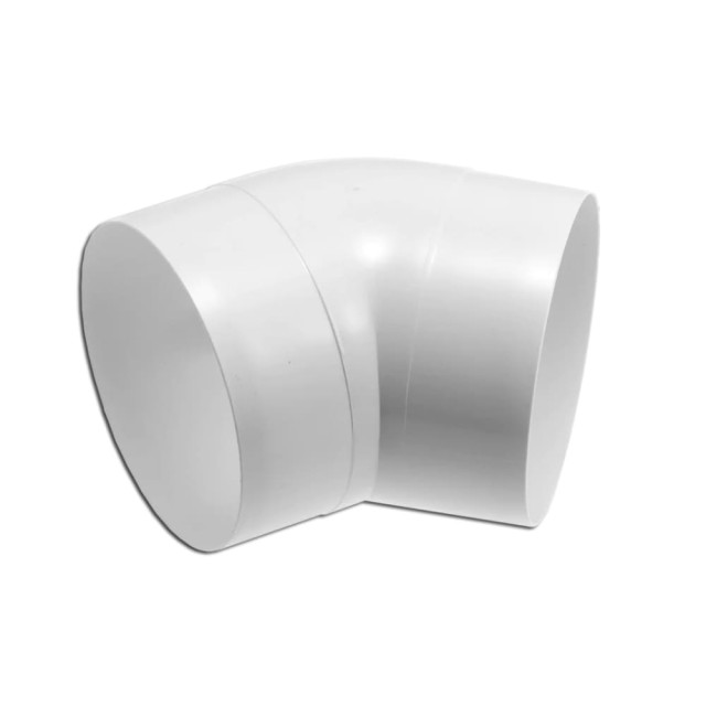 Колено Era 12.5ККП45 круглое 45° 125 мм