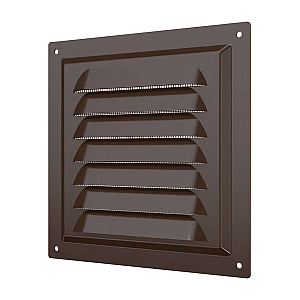Вентрешетка Era 1515МЭ 150*150 мм коричневая
