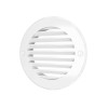 Вентрешетка Era 12PKH Ivory  D125мм  круглая с фланцем