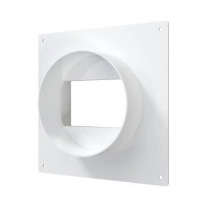 Соединитель каналов Era 511SK10NP 100 мм с накладной пластиной 55*110 мм