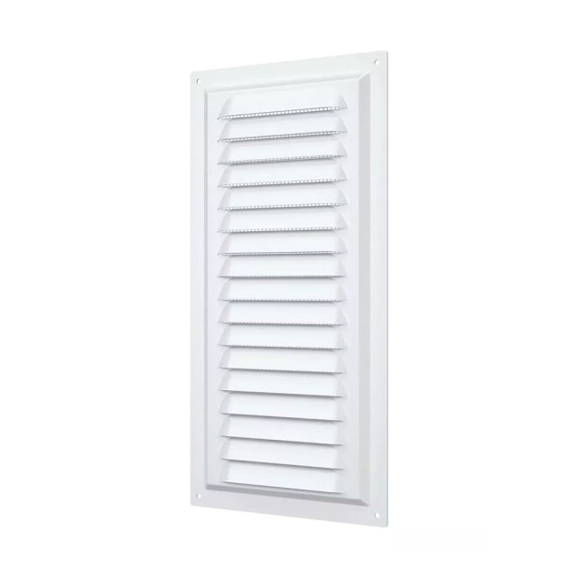 Вентрешетка Era 1530МЭ 150*300 мм металлическая белая