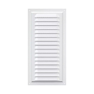 Вентрешетка Era 1530МЭ 150*300 мм металлическая белая