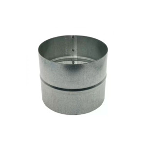 Соединитель Era круглый 125 мм сталь оцинкованная