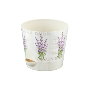 Кашпо Idea Ника Деко М 3078 с прикорневым поливом лаванда 2.7 л