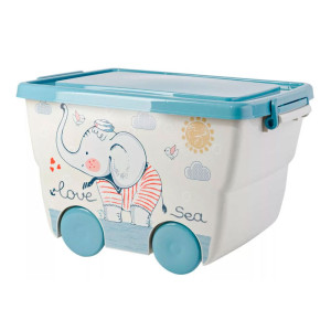 Ящик для игрушек Idea Деко Слоник М 2550 23 л