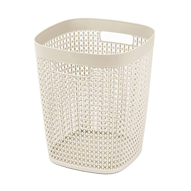 Корзина для бумаг Idea Пирула М 2500 латте 10 л