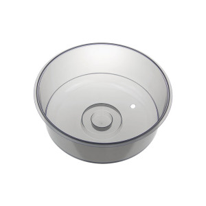 Крышка для СВЧ Idea М 1415 245 мм черный прозрачный