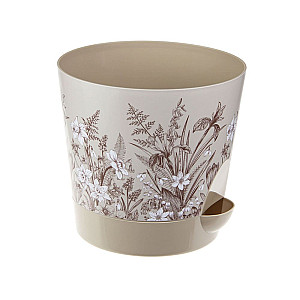 Кашпо Idea Ника Деко М 3077 150 мм с прикорневым поливом нарциссы 1.6 л