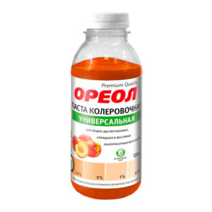 Паста колеровочная Ореол №05 персик 100 мл