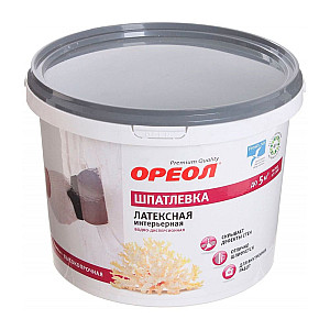 Шпатлевка интерьерная Ореол латексная 4 кг