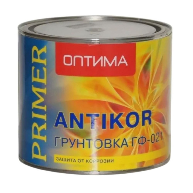 Грунтовка Оптима ГФ-021 универсальная серая 2.6 кг
