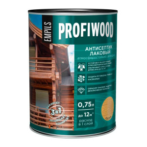 Антисептик Profiwood лаковый тонирующий сосна 0.75 л