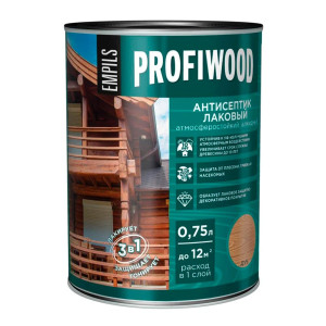Антисептик Profiwood лаковый тонирующий дуб 0.75 л