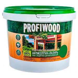 Антисептик-лазурь Profiwood декоративный атмосферостойкий калужница 2.5 л