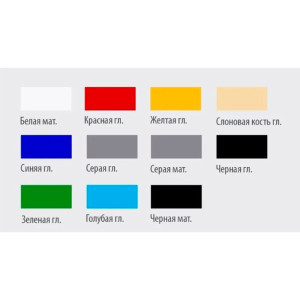 Эмаль Ореол акриловая матовая серая 1.1 кг