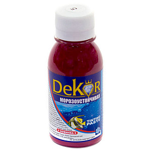 Паста колерная Dekor №5 слива 0.1 кг