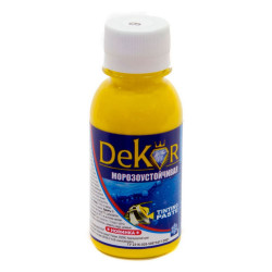 Паста колерная Dekor №9 подсолнух 0.1 кг