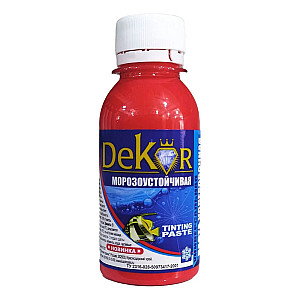 Паста колерная Dekor №14 барбарис 0.1 кг