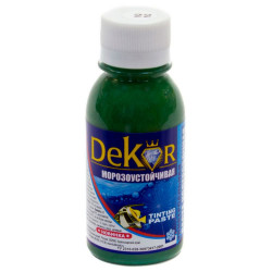 Паста колерная Dekor №22 тайга 0.1 кг
